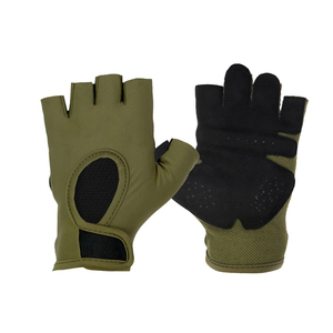 Guantes Profesionales de Gimnasio para Levantamiento de Pesas, Medios Dedos, Transpirables, con Soporte de Agarre, para Fisicoculturismo y Entrenamiento, OEM, Marca Privada - Product Image 6