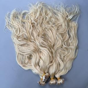 Extensions de cheveux à bandes ondulées vietnamiennes CDYHAIRVN, cheveux humains Remy, ondulation naturelle douce, couleur blonde 613, longue durée, vente en gros - Product Image 3