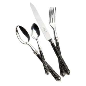 Ensemble de couverts en métal de luxe comprenant cuillère, fourchette et couteau pour hôtel, restaurant, restauration et services de haute cuisine - Product Image 6