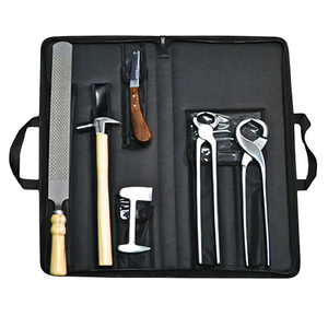 Kit d'outils de fermeur professionnel sur mesure en acier, 7 pièces, pour fers à cheval - Product Image 1