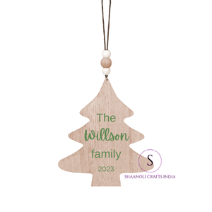 Luxury Customized <b>Christmas</b> <b>Tree</b> and Heart Shape Wooden Xmas Gift Tag Customized Designer Gift Tags for New Year Party's - Product Image 6