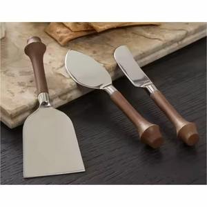 Ensemble de couteaux à fromage en métal classique, ustensiles élégants pour servir le fromage au restaurant - Product Image 2