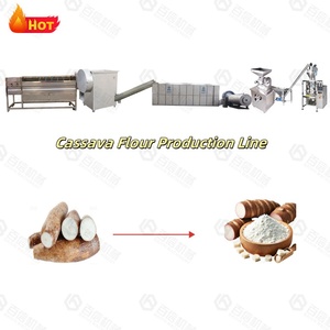 Venta caliente Máquina de procesamiento de harina de yuca Línea de producción de polvo de yuca Línea de producción de yuca - Product Image 5