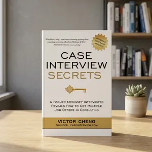 Secretos para entrevistas de casos de negocios de Victor Cheng, guía de desarrollo profesional y estrategia empresarial en formato papel. - Product Image 3