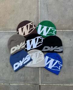 Gorros de Punto Personalizados para Hombre, 100% Acrílico, con Logotipo Bordado, Cálidos, Ajustables, de Invierno, Gorros de Mohair para Mujer - Product Image 4