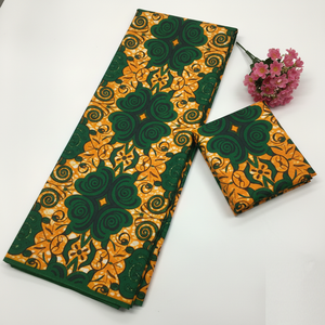 Tissu en coton imprimé Ankara africain vibrant pour la confection de vêtements élégants, les travaux manuels, la décoration intérieure et la mode par Hitjem ExportSupplie - Product Image 1