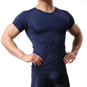 T-shirt de compression respirant personnalisé pour homme, idéal pour la course, l'entraînement sportif et la gym – Meilleur prix - Product Image 2