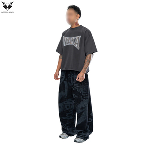 Pantalon de jogging ample en coton respirant pour homme, coupe confortable, dernières tendances, meilleur produit, pantalon ample de style varié - Product Image 5