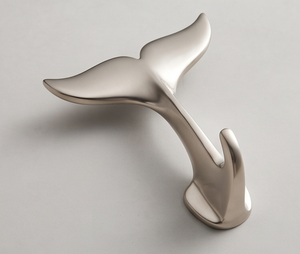 Modern Whale Tail Design Metal Wall <b>Hook</b> High Quality Cast Finished Perfect For Stylish Home Decoration And Storage Solution - Product Image 4