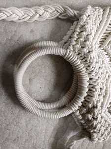 Bolso Bandolera de Mujer Tejido a Crochet 2026, con Asa Redonda, Patrón Geométrico, Estilo Bohemio, Abierto por Arriba, Tipo Tote de Playa - Product Image 2