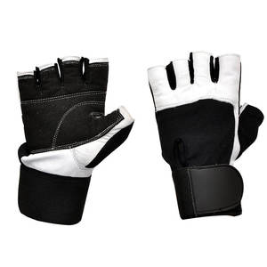 GAF PU Leather Half Finger Anti-Slip <b>Touchscreen</b> Weight Lifting Outdoor Unisex Gym <b>Gloves</b> - Product Image 1