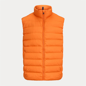 Gilet matelassé sans manches décontracté pour homme, veste légère et chaude pour l'hiver, vêtements d'extérieur, fournisseur OEM personnalisé - Product Image 1