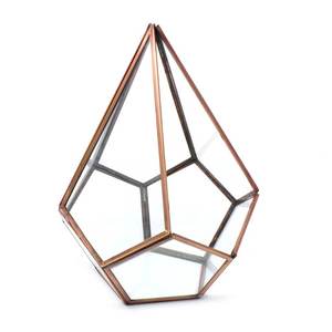 Modern Gold Metal Glass Plant <b>Terrarium</b> High Quality Luxury Design <b>for</b> Home Restaurant Hotel Decorations Vase Cheap Price <b>Sale</b> - Product Image 5