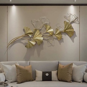 Flor Decorativa Metálica Premium para Colgar en la Pared, para Sala de Estar y Decoración del Hogar, Compre Directamente del Proveedor - Product Image 4