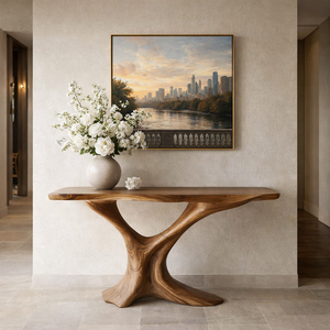 Modern <b>live</b> <b>edge</b> <b>table</b> farmhouse console <b>table</b> handmade natural wood console <b>table</b> narrow entryway <b>table</b> entryway console - Product Image 1