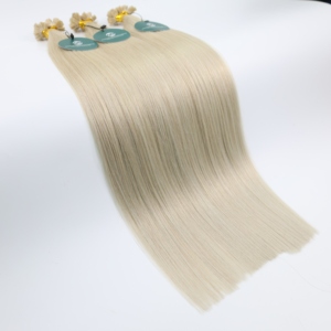 Extensions de cheveux à pointe plate 100% cheveux humains Remy vietnamiens, à la kératine, double épaisseur, pour femmes, usage professionnel en salon, best-seller - Product Image 2