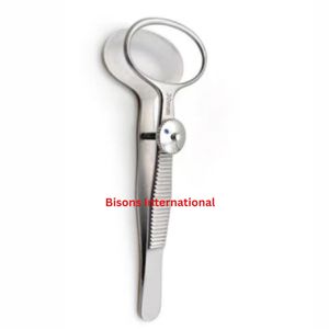 Pinzas Chalazion Desmarres de BISONS al por mayor, con patrón ajustable y tornillo de bloqueo, herramienta quirúrgica oftálmica - Product Image 3