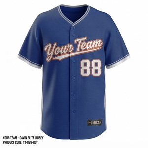 Fully Customized National Baseball Team 2026 Custom Baseball Classic Jersey Breathable 100% Polyester Venezuela Short Front - Product Image 1