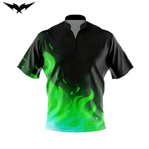 Maillots de bowling personnalisés à séchage rapide, extensibles dans quatre directions, écologiques, impression par sublimation de haute qualité, vêtements de sport confortables - Product Image 1