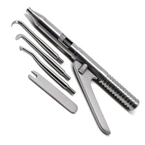 Kits d'instruments dentaires pour le retrait de bridges et de couronnes, avec 7 accessoires, modèle pakistanais, qualité médicale, manuel - Product Image 6