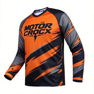 Jersey de Motocross Personalizado para Hombre, Sublimación Digital, Transpirable, Camiseta para Motociclismo MX, OEM - Product Image 2