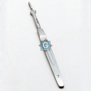 Cuchilla Quirúrgica Reutilizable de Acero Inoxidable BP No. 7 con Hojas Quirúrgicas - Product Image 5