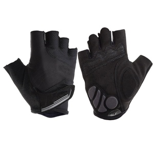 Guantes de Ciclismo sin Dedos, Suaves, Antideslizantes, con Acolchado de Gel, Material de Cuero, Cierre de Hebilla, Unisex, para Todo Tipo de Ciclismo, Venta al Por Mayor - Product Image 4