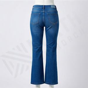 Jeans de Mezclilla Rectos y Transpirables para Mujer, Corte Moderno y Elegante, Cómodos, Personalizables, a la Moda, Calidad Garantizada, Sensuales - Product Image 2