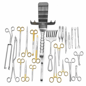 Sambrialmed - Juego de Instrumentos Quirúrgicos Internacionales de Acero Inoxidable de Grado Médico para Contorno Abdominal y Abdominoplastia, 29 Piezas, Manual - Product Image 2