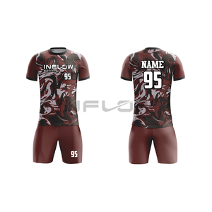 Maillot de football fabriqué en usine, dernier design, uniforme de football pour l'entraînement, ensemble personnalisé de maillot de football - Product Image 3