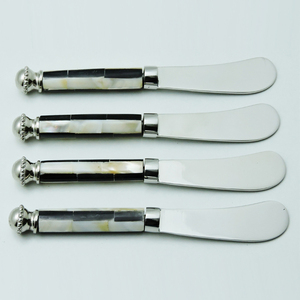 Couteaux de cuisine en acier inoxydable au design exigeant avec manche en résine, couteau à fromage et couteau à beurre en acier inoxydable à prix très bas - Product Image 1