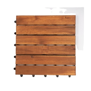 AZULEJO DE MADERA ACACIA DE 6 AZULEJOS 300X300X24MM CON TORNILLOS OEM ODM Servicio Soporte Personalizar Aceptar Venta caliente Marca Calidad superior - Product Image 4