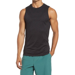 Débardeur stringer personnalisé pour homme – Idéal pour la gym, le fitness et la musculation – Séchage rapide – Sans manches - Product Image 1