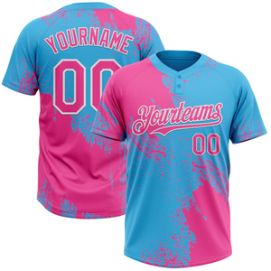 Maillot de baseball/softball personnalisé à deux boutons pour jeunes, adultes, hommes et femmes – Tenue de sport – Fournisseur OEM - Product Image 1