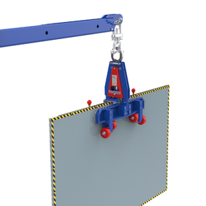 Ausavina Glass Lifter Lifting combination with a <b>forklift</b> or an electric hoist to transport glass sheets. - Product Image 5
