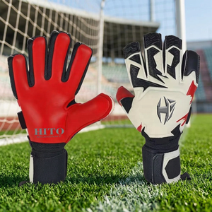 Breathable Professional Protect Soccer Goalkeeper Gloves With Finger Guard German Latex Soccer Goalkeeper Gloves - Product Image 4