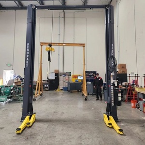 Elevador de 2 Postes con Capacidad de 12000 lbs, 220V, Motor Potente de 2.95 HP, Elevador de Autos, Elevador Automotriz, Elevador para Camionetas, Altura de Elevación de 74.8 Pulgadas - Product Image 3