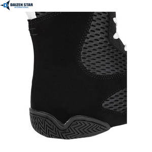 Chaussures à lacets en cuir, daim, toile de coton, maille, polyester, respirantes, antidérapantes, légères, flexibles, adhérence toutes saisons - Product Image 2