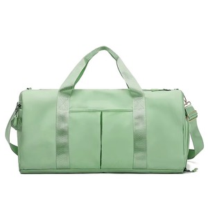 Sac de voyage unisexe de luxe à grande capacité, personnalisé avec logo, décontracté, imperméable, en nylon écologique, avec sangle réglable, pour yoga, sport et fitness - Product Image 5