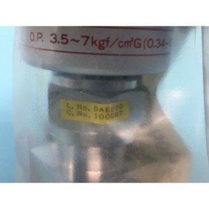 Fujikin 316L-P, O.P. 3,5~7 kgf/cm2G, type N.O. Équipements et pièces semi-conductrices d'occasion fiables à l'échelle mondiale chez - Product Image 5