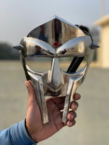 Máscara de Casco de Guerrero Medieval Hecha a Mano, Réplica de Armadura Metálica, Accesorio de Cosplay de Fantasía, Decoración Coleccionable - Product Image 2