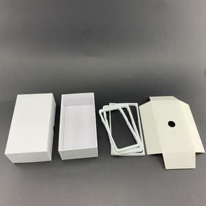 Factory Wholesale High Quality Blank White Cardboard <b>Box</b>, Luxury Mobile Phone Packaging <b>Box</b> for Retail Sale - Product Image 3