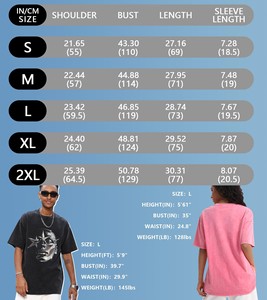 T-shirts Streetwear Vintage à Motifs Unisexe en Coton Délavé à l'Acide Coupe Oversize – Hauts d'Été Imprimés Lettres Positives - Product Image 6