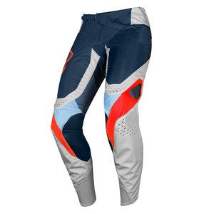 Pantalones de Motocicleta para Mujer, Diseño Nuevo, Bloques de Color Azul Marino, Naranja y Gris, Transpirables, de Spandex y Nailon, para Todas las Temporadas, Ropa de Carreras - Product Image 4