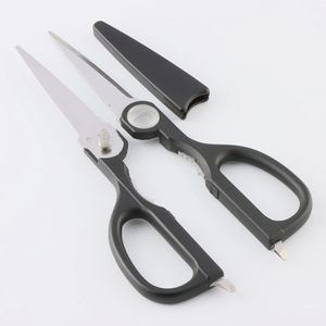 Japanese Multi-Purpose Hygienic Stainless Steel <b>Kitchen</b> <b>Scissors</b> with Plastic Handle Ultra Sharp & Dishwasher Safe 23cm - Product Image 2