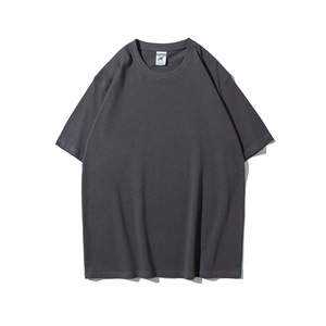 Camiseta de Manga Corta para Hombre, Cuello Redondo, Verde Sólido, Talla Grande, Estilo Casual - Product Image 3