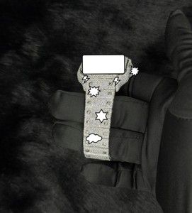 Reloj de Lujo de Edición Limitada con Diamantes Moissanite, Tono Blanco, Gran Tamaño, Totalmente Brillante, de Acero Inoxidable, Disponible al Mejor Precio - Product Image 6