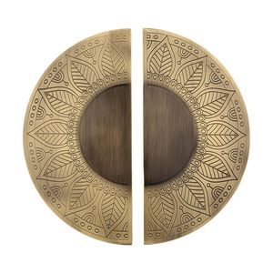 Poignée de tiroir vintage robuste, poignée de porte industrielle en fonte, poignée de meuble antique pour armoire - Product Image 6