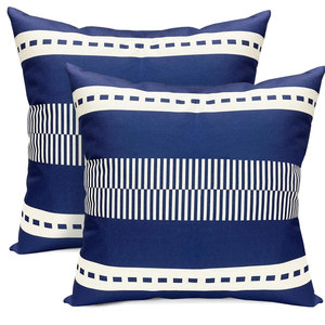 Funda de Almohada Cuadrada de Alta Calidad, Tela de Poliéster y Algodón, Cómoda para Uso en el Hogar y Hoteles, Diseño Moderno - Product Image 1