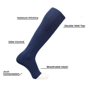 High Quality Men's Merino Wool Sports Socks Black White Grey-Breathable Logo-Autumn Comfortable Latest Promotion Price - Product Image 3